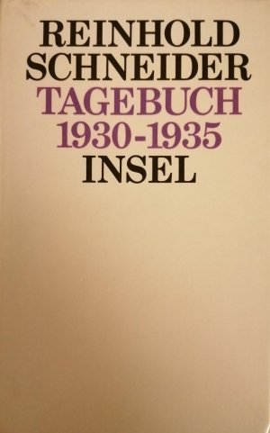 Tagebuch 1930-1935