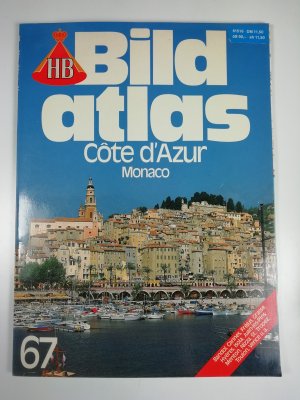 gebrauchtes Buch – Bild Atlas Côte d'Azur 67