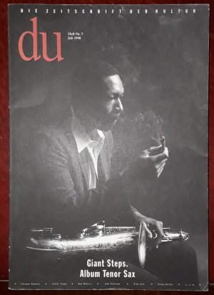 gebrauchtes Buch – Dieter Bachmann – du - Zeitschrift / John Coltrane. Gigant Steps. Album Tenor Sax