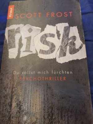 gebrauchtes Buch – Scott Frost – Risk - Du sollst mich fürchten