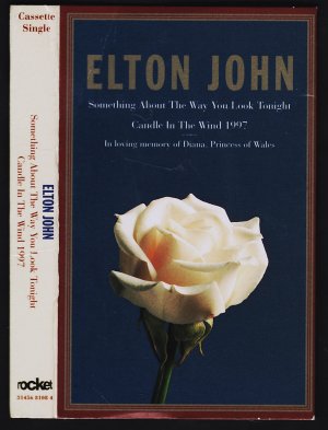 gebrauchter Tonträger – Elton John – Something about the way you look tonight; Candle in the wind 1997