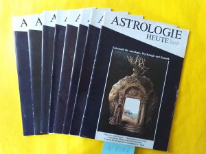 8 Hefte der Zeitschrift " Astrologie " ( Nr. 1/86 + Nr. 7/87 + Nr. 8/87 + Nr. 9/87 + Nr. 11/88 + Nr.12/88 + Nr. 13/88 + Nr. 19/89 )