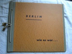 Berlin wie es war ... 9 Luftbilder in Mappe ca.1930