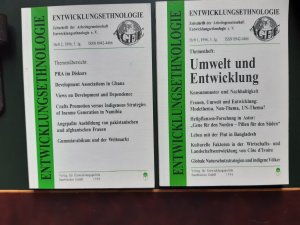 Entwicklungsethnologie Heft 1 und Heft 2, 5. Jg 1996