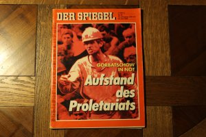 gebrauchtes Buch – Chefredaktion: Erich Böhme, Dr. Werner Funk – Der Spiegel. Das deutsche Nachrichten-Magazin. 43. Jahrgang, Nr. 30, 24. Juli 1989. Titelgeschichte: Gorbatschow in Not. Aufstand des Proletariats