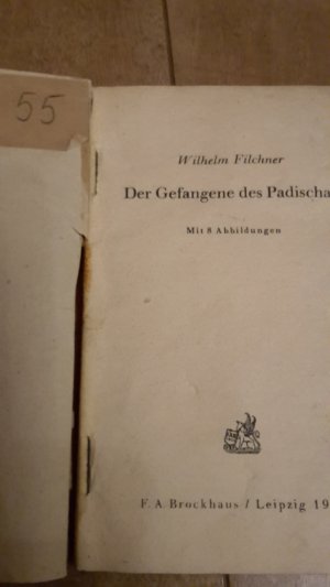 antiquarisches Buch – Wilhelm Filchner – Der Gefangene des Padischah