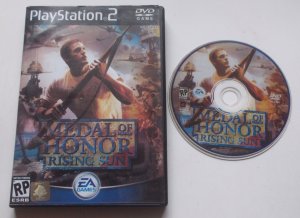 gebrauchtes Spiel – PS2 MEDAL OF HONOR Rising Sun 2003 EA DCPS2 0289 Import ohne Handbuch