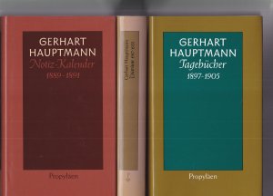 Notiz-Kalender, Tagebücher, Diarium - Vier Bände, herausgegeben und mit Anmerkungen und Begleittexten versehen von Martin Machatzke. Bd. 1 Notiz-Kalender […]