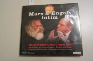 gebrauchtes Hörbuch – Die Akstinat Brüder – Marx & Engels intim. Harry Rowohlt und Gregor Gysi aus dem unzensierten Briefwechsel (Audio CD)