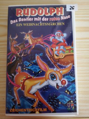 Rudolph - Das Rentier mit der roten Nase - Weihnachtsmärchen u.a. Geschichten - VHS