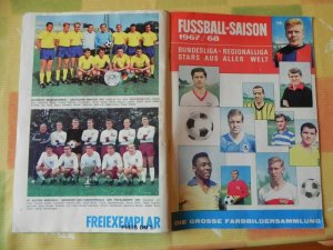 antiquarisches Buch – Sicker  – SIGNIERT Sicker Fußball-Saison 1967/68 *ALBUM KOMPLETT TOP* PELE BECKENBAUER