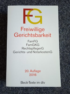 gebrauchtes Buch – Freiwillige Gerichtsbarkeit