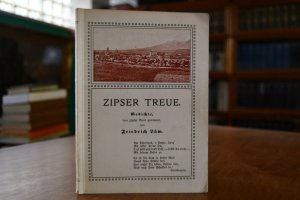 antiquarisches Buch – Friedrich Lam – Zipser Treue. Gedichte dem Zipser Bund gewidmet.