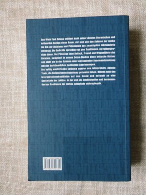 gebrauchtes Buch – Bollack, Jean und Werner Wögerbauer  – Dichtung wider Dichtung. Paul Celan und die Literatur.