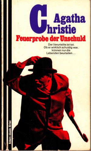 gebrauchtes Buch – Agatha Christie – Feuerprobe der Unschuld