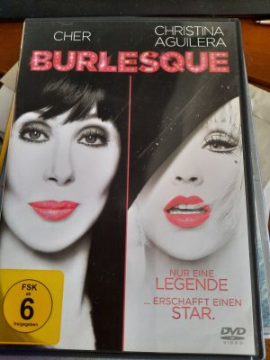 gebrauchter Film – Steven Antin – Burlesque. Nur eine Legende ... erschafft einen Star. Cher Christina Aguilera