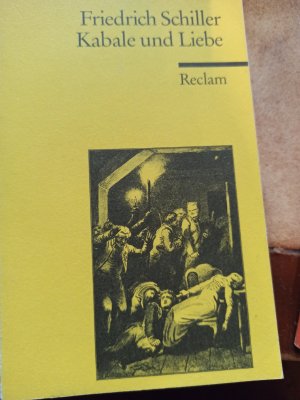 gebrauchtes Buch – Friedrich Schiller – Kabale und Liebe. Ein bürgerliches Trauerspiel - Textausgabe mit Anmerkungen/Worterklärungen und editorischer Notiz