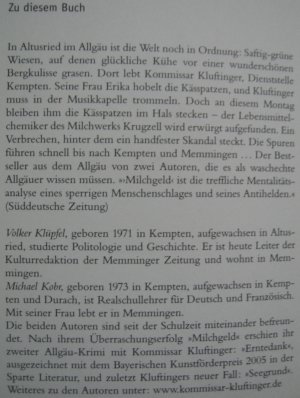 gebrauchtes Buch – Klüpfel, Volker; Kobr, Michael – Milchgeld - Kluftingers erster Fall