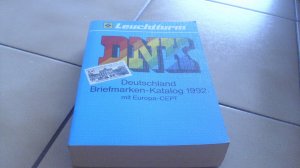 gebrauchtes Buch – diverse Autoren – DNK - Deutschland Briefmarken-Katalog 1992 mit Europa-Cept