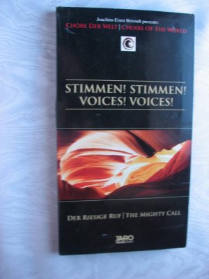 Stimmen! Stimmen! / Voices! Voices!, 3 CD-Audio | Der riesige Ruf. The Mighty Call. Joachim-Ernst Berendt presents: Chöre der Welt / Choirs of The World | Joachim-Ernst Berendt | Audio-CD