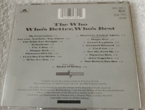 gebrauchter Tonträger – The Who – Who's better who's best-This is the very best of