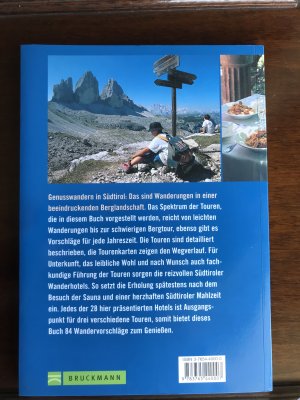 gebrauchtes Buch – Menara, Hanspaul; Kammerlander – Genusswandern in Südtirol, ungebrauchtes Exemplar