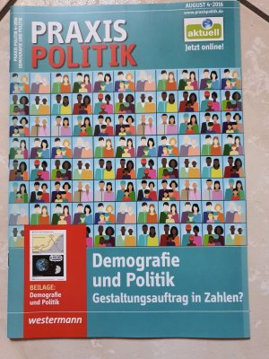 gebrauchtes Buch – Praxis Politik Demografie u.Politik,Demokratie heute,Flüchtlinge Willkommen und jetzt