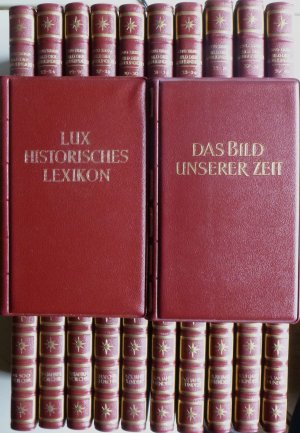 Bild der Jahrhunderte - 20 Doppelbände/Bücher - 1 - 40 und Das Bild unserer Zeit und Historisches Lexikon