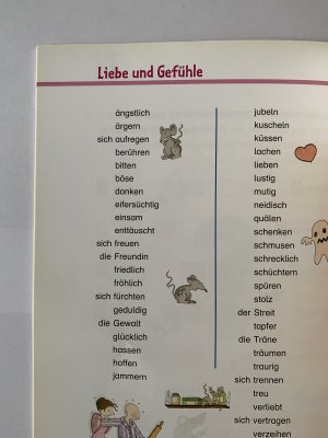 gebrauchtes Buch – Deutsch, Wortschatz 4.Klasse, Wörterlisten und Übungen