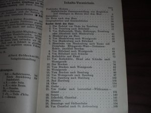 antiquarisches Buch – neu bearbeitet von W – Der Harz - Praktischer Reiseführer (Grieben Reiseführer Band 2) - (Aniquarischer Reiseführer von 1910-1911)