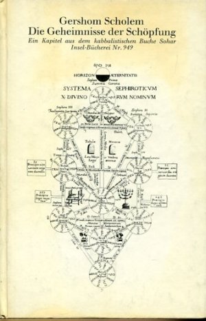 Die Geheimnisse der Schöpfung. Ein Kapitel aus dem kabbalistischen Buche Sohar (IB 949).