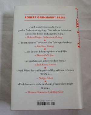 gebrauchtes Buch – Frank Witzel – Die Erfindung der Roten Armee Fraktion durch einen manisch-depressiven Teenager im Sommer 1969