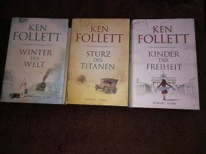 Sturz der Titanen / Winter der Welt / Kinder der Freiheit - Ungelesen - Die Jahrhundert Saga - Komplette Trilogie