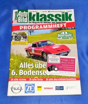 gebrauchtes Buch – 6. Bodensee Klassik - Programmheft 2017 - Rallye Oldtimer / Youngtimer