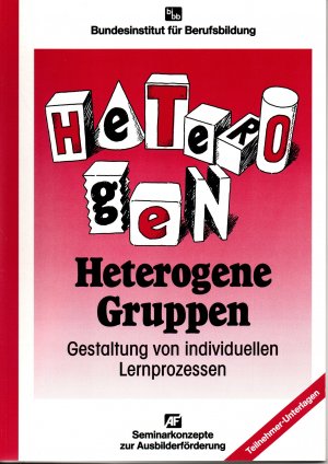 gebrauchtes Buch – Birgit Rieleit – Heterogene Gruppen. Gestaltung von Individuellen Lernprozessen - Teilnehmer-Unterlagen