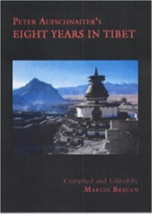 Peter Aufschnaiter´s Eight Years in Tibet + original Map (Acht Jahre in Tibet + original Karte) "Signed / Signiert"