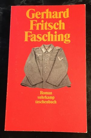 gebrauchtes Buch – Gerhard Fritsch – Fasching. Mit einem Nachwort von Robert Menasse