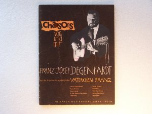 Väterchen Franz - Chansons von und mit Franz Josef Degenhardt, signiert!