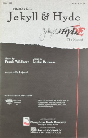 gebrauchtes Buch – Frank Wildhorn – Jekyll & Hyde (Medley) - SATB - Buch