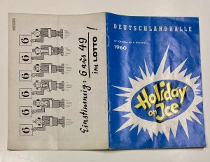 HOLIDAY ON ICE 1960 Deutschlandhalle - Jubiläumsprogramm - 27. Oktober bis 6. November