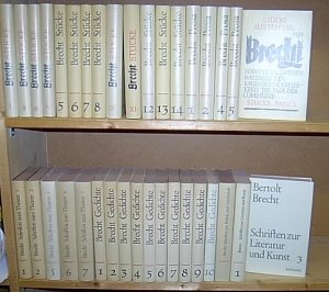 Werke - 35 von 40 Bänden: Stücke 1-14. Prosa 1, 2, 4, 5. Schriften zum Theater 1, 2, 5, 6, 7. Gedichte 1-9. Schriften zur Literatur und Kunst 1, 3. Schriften […]