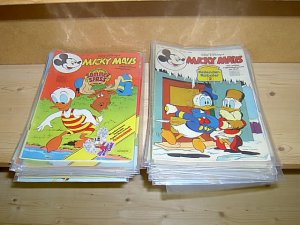 Walt Disneys Micky Maus (Die größte Jugendzeitschrift der Welt). Konvolut / Paket / Sammlung von 43 Heften des Jahrgangs 1982 (ohne Extra / Extras, Poster […]