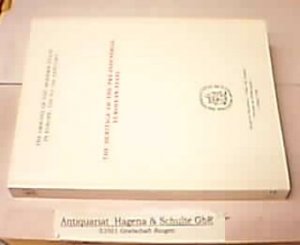 The Heritage of the Pre-Industrial European State. The Origins of the Modern State in Europe, 13th to 18th century, Second Plenary Conference (...).