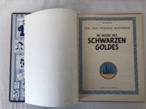 antiquarisches Buch – Hergé, Tim der pfiffige Reporter – Im Reiche des schwarzen Goldes