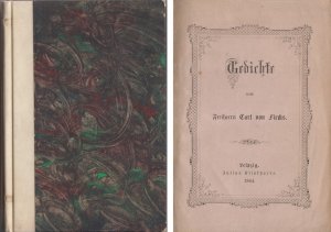 antiquarisches Buch – Carl Freiherr von Fircks – Gedichte