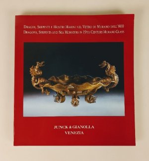 gebrauchtes Buch – Bova, Aldo a – Draghi, Serpenti e Mostri Marini nel Vetro di Murano dell '800 / Dragons, Serpents and Sea Monsters in 19th Century Murano Glass. Fotografie / photograpfs: Andrea Morcchino. In Italian-English.