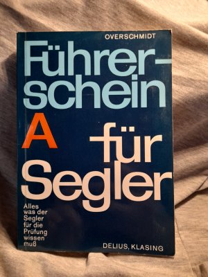 antiquarisches Buch – Overschmidt – Führerschein A für Segler