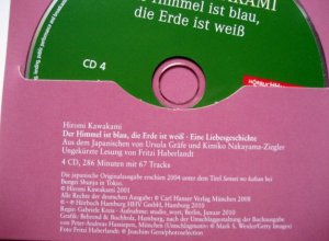 gebrauchtes Hörbuch – Hiromi Kawakami – Der Himmel ist blau, die Erde ist weiß - Eine Liebesgeschichte: 4 CDs