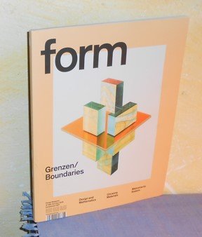 gebrauchtes Buch – Stephan Ott + Team – form. Design Magazine N° 280 Nov/Dec 2018: Grenzen / Boundaries (Deutsch/ Englisch : German/ English)