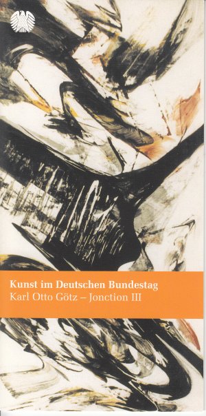 gebrauchtes Buch – Deutscher Bundestag – Kunst im Deutschen Bundestag Karl Otto Götz Jonction III